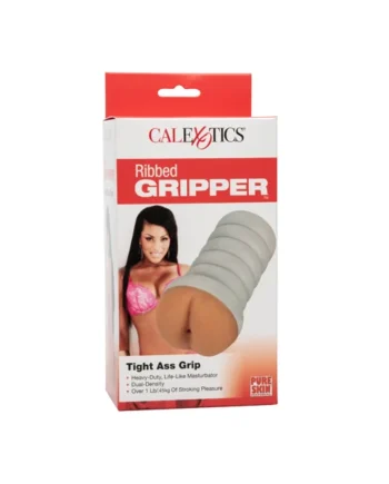 RIBBED GRIPPER TIGHT ASS BROWN