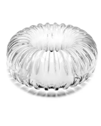 RIBBED RING ICE CLEAR