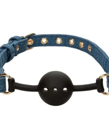 Ride 'em™ Premium Denim Collection Ball Gag