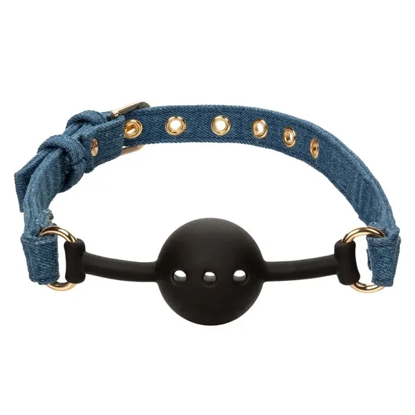 Ride 'em™ Premium Denim Collection Ball Gag