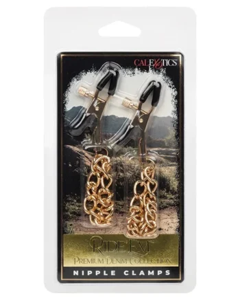 Ride ‘Em Premium Denim Collection Nipple Clamps