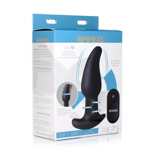 Rimmers Gyro M Vibrating Anal Plug