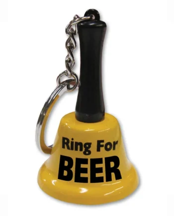 Ring For Beer Bell Keychain