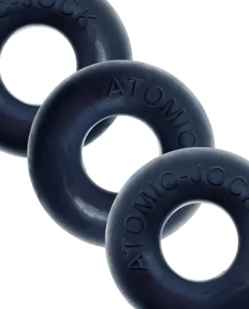 Ringer Cockring 3 Pack - Small - Night Black