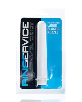 Rinservice Large Plastic Nozzle For Bidet - White