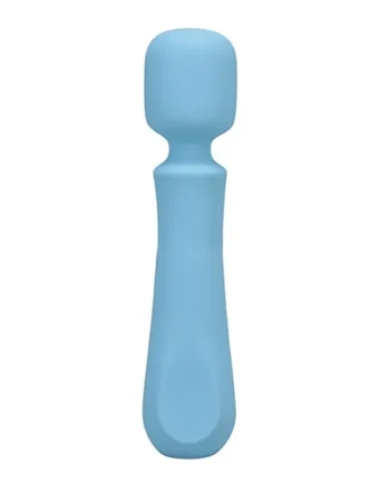 Ritual Euphoria Rechargeable Silicone Wand Vibe – Blue