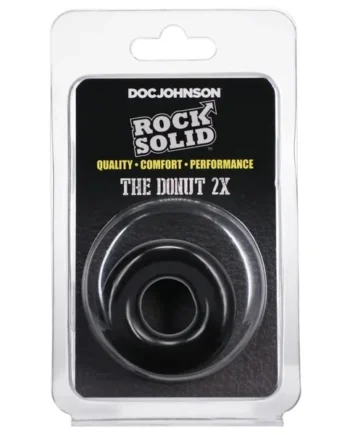 ROCK SOLID DONUT 2X BLACK