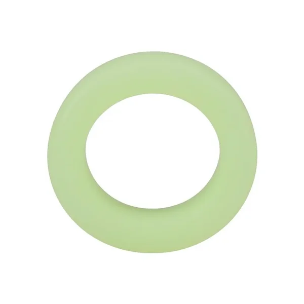 Rock Solid The Big O Glow in the Dark Silicone Cock Ring – Green