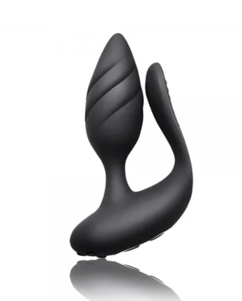 Rocks Off Cocktail Remote Control Couples Vibe Black