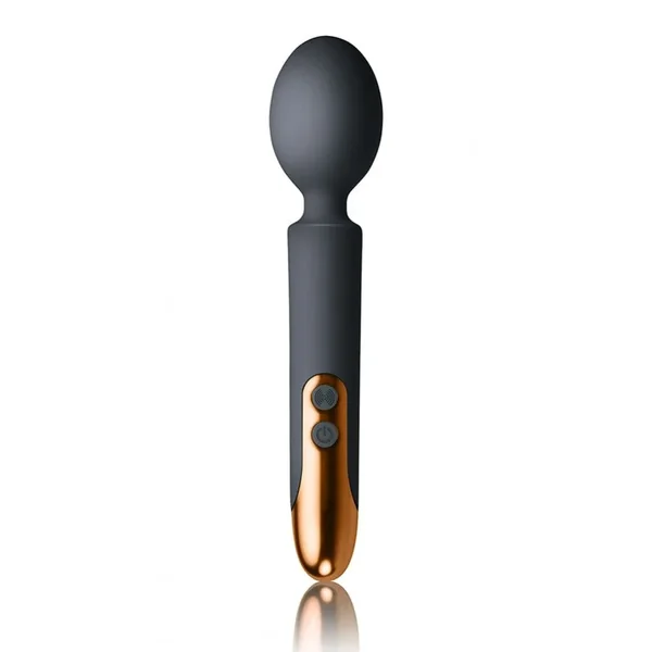 Rocks Off – Oriel Rechargeable Clitoral Massage Wand | Black/Copper