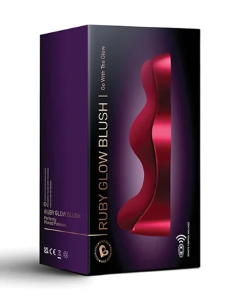 Rocks Off Ruby Glow Blush - Red