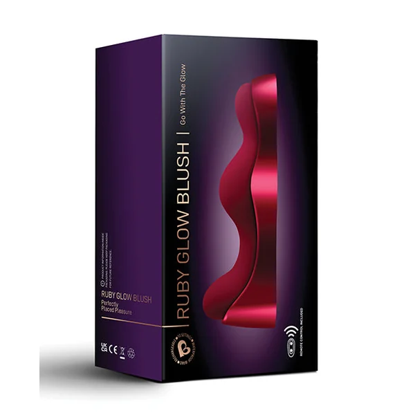 Rocks Off Ruby Glow Blush - Red