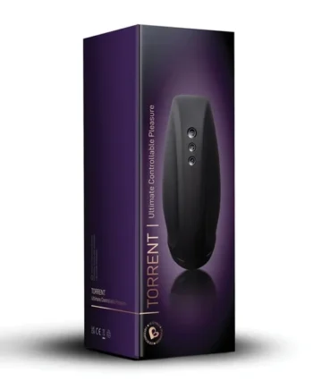 Rocks Off Torrent Rechargeable Stroker – Black