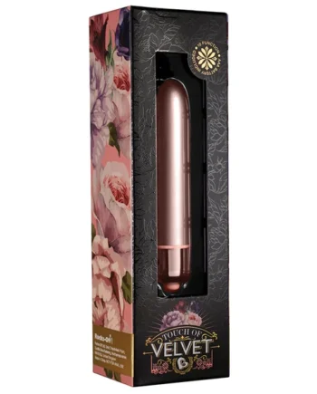 Rocks Off Touch of Velvet Bullet Vibrator - Rose