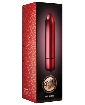 Rocks-Off Truly Yours 120mm 10 Speed Bullet-Red Alert