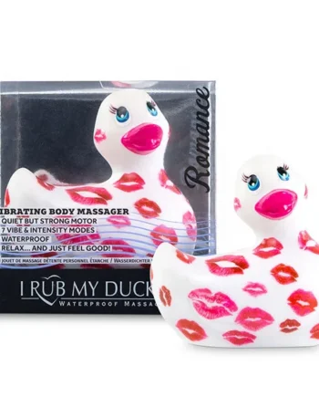 Romance vibrator duck white & pink I rub my duckie 2.0 sex toy body massage