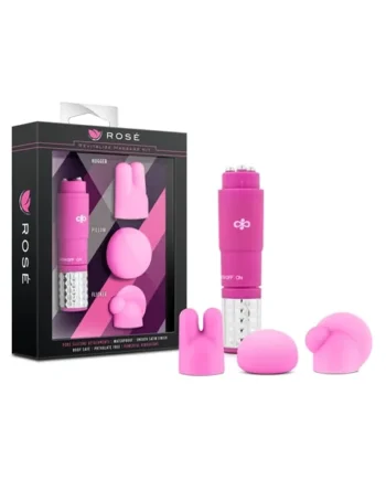 Rose Revitalize Massage Kit - Pink