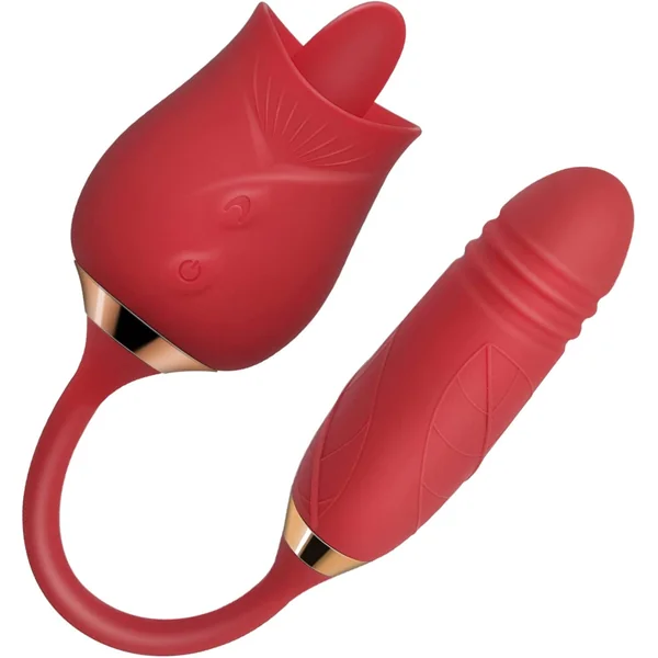 Rose Toy Tongue With Extension