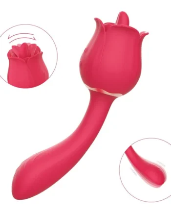Rose Vibrator With Handle
