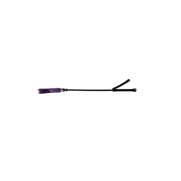 Rouge Fifty Times Hotter Short Riding Crop Slim Tip 20in – Purple