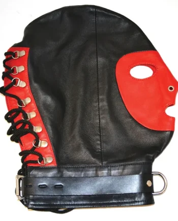 Rouge – Mask with D-Ring Lockable – Black