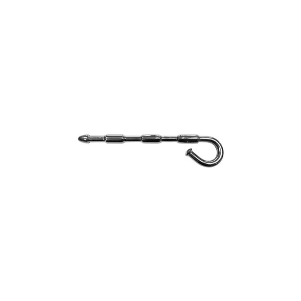 Rouge Stainless Steel Waved Urethral Probe – Silver