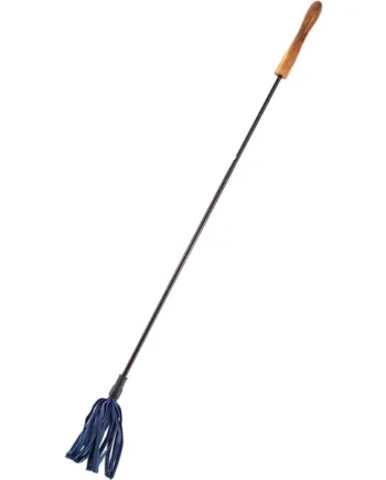 Rouge Wood Handle Riding Crop – Blue