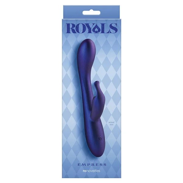 Royals Empress Rabbit Vibe - Metallic Blue