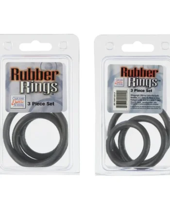 RUBBER RING BLACK 3PC SET