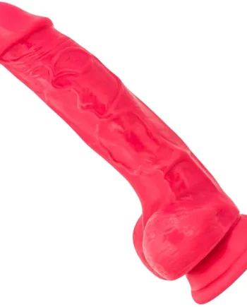 Ruse Hypnotize Silicone Suction Cup Dildo by Blush Novelties - Cerise