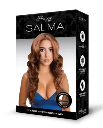 Salma Premium Stylable Wig - Brown