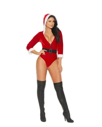 Santa's Tease - Large - Red