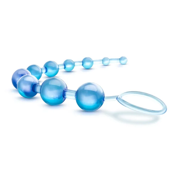 SASSY 10 BEADS BLUE