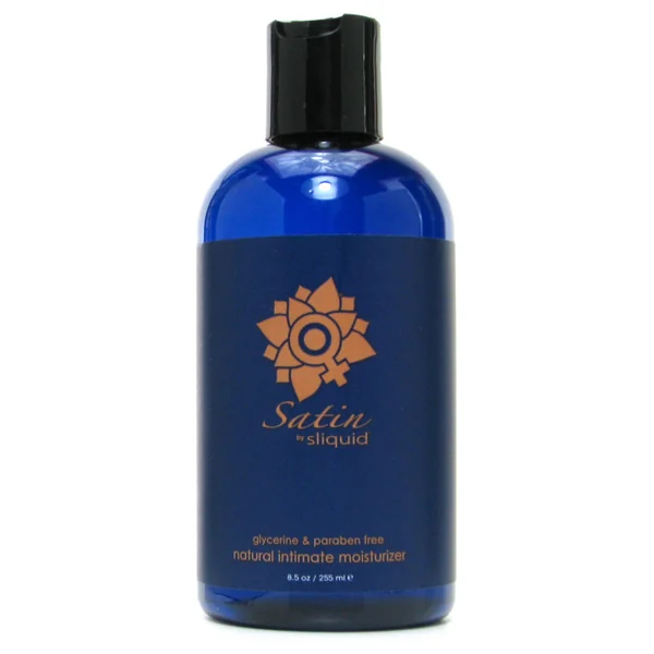 Satin Natural Intimate Moisturizer in 8.5oz/255mL