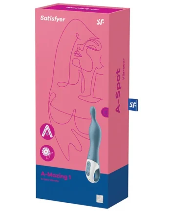 Satisfyer A-Mazing 1 A-Spot Vibrator - Blue