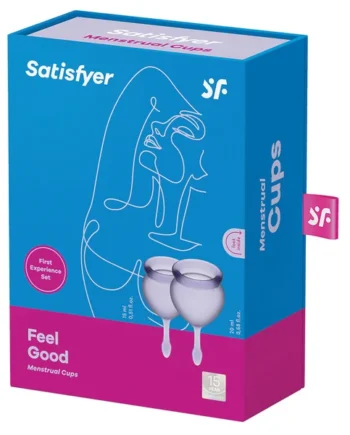Satisfyer Feel Good Menstrual Cups - Lilla