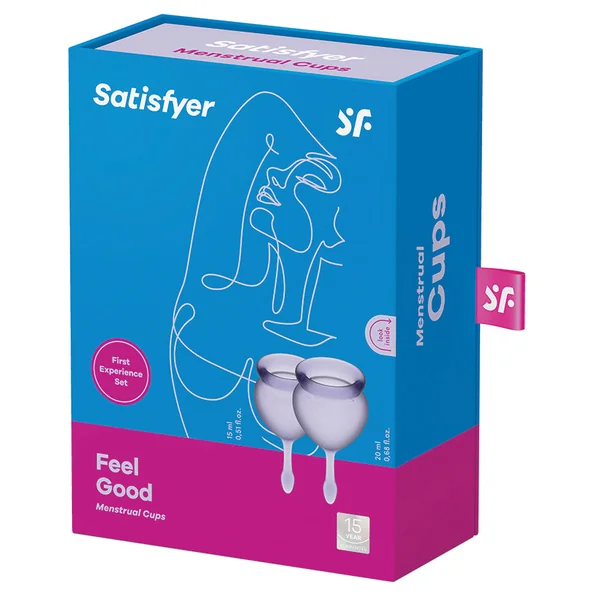 Satisfyer Feel Good Menstrual Cups - Lilla