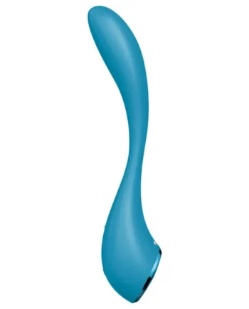 Satisfyer g-spot flex 5 multi vibrator blue sex toy intense g-spot stimulation