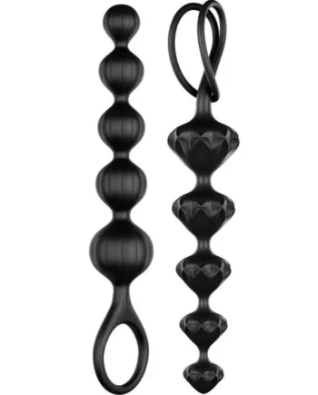 SATISFYER - LOVE BEADS BLACK
