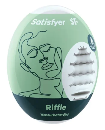 Satisfyer Masturbator Egg - Riffle