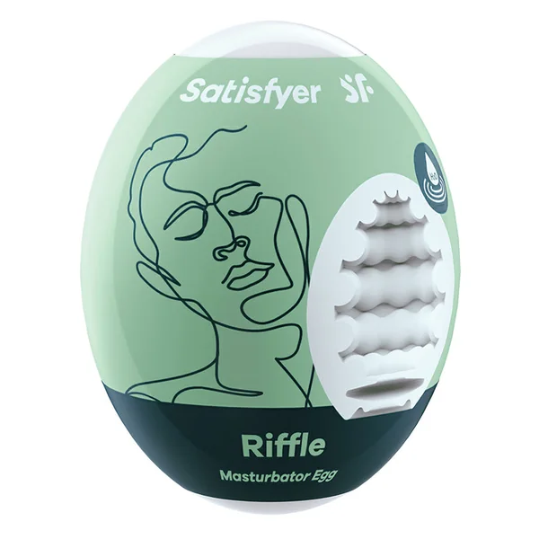 Satisfyer Masturbator Egg - Riffle