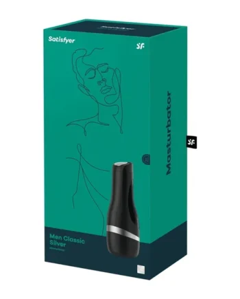 Satisfyer Men Classic – Black/Silver