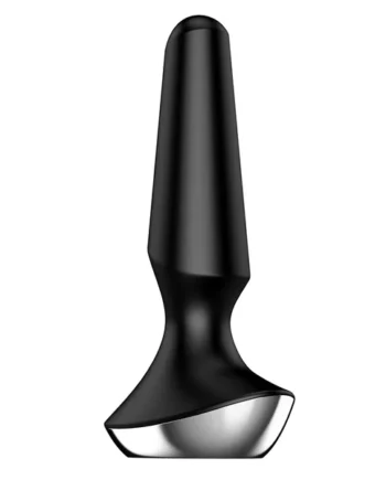 Satisfyer Plug-ilicious 2 Black Silicone Vibrating Butt Plug