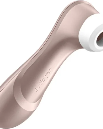 Satisfyer Pro 2 Generation 2 Pressure Wave Rechargeable Waterproof Silicone Clitoral Stimulator - Gold