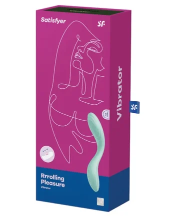 Satisfyer Rrrolling Pleasure Vibrator - Mint