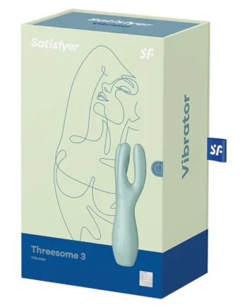 Satisfyer Threesome 3 Vibrator - Mint