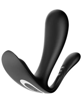 Satisfyer top secret+ vibrator black anal stimulation g-spot sex toy