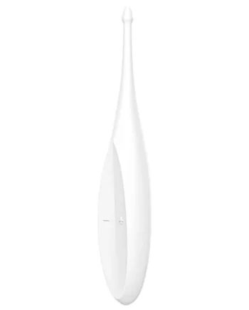SATISFYER - TWIRLING FUN TIP VIBRATOR WHITE