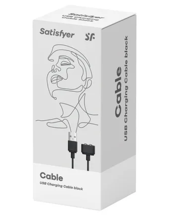 Satisfyer USB Charging Cable - Black