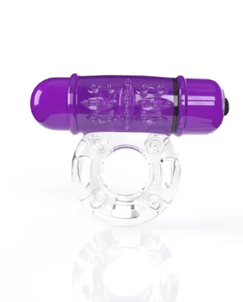 Screaming O 4t - Owow Super Powered Vibrating Ring - Grape